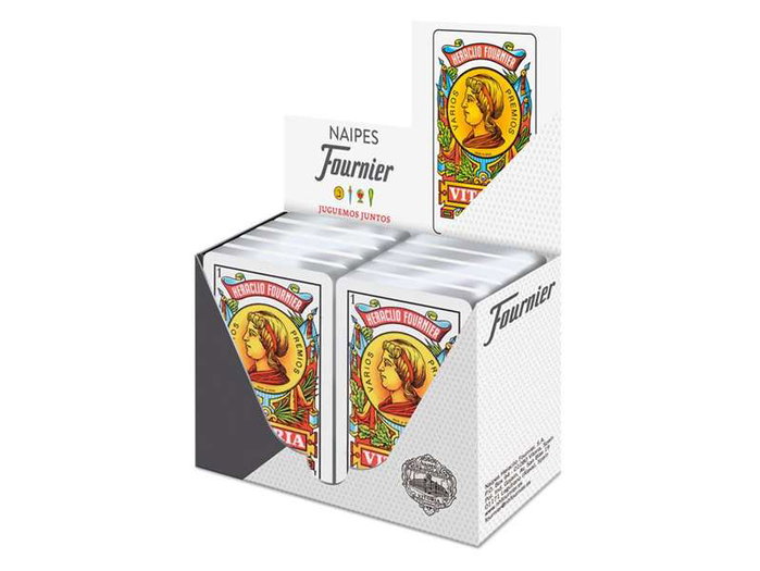 Fournier Jeu de cartes espagnol de 40 cartes - Modèle assorti (PN) Fournier Jeu de cartes espagnol de 40 cartes - Modèle assorti (PN)