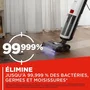 Polti RollySteam WD10 - Aspirateur laveur à vapeur filaire, brosse rotative avec LED, fonction auto-nettoyage et séchage automatique