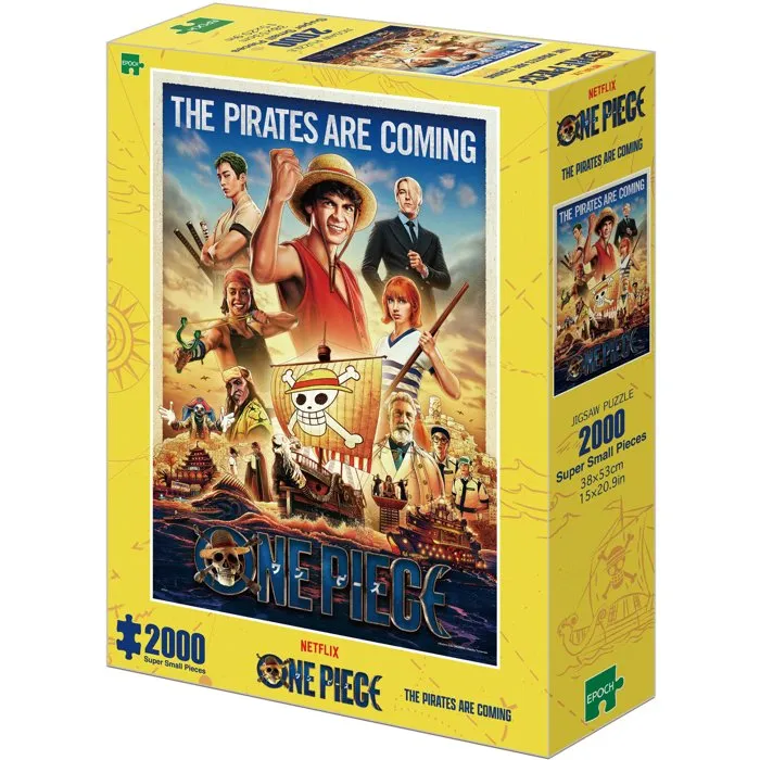 Epoch Puzzle One Piece The Pirates are Coming 2000 Super Small Pieces