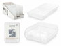 KIPIT Boîte organisatrice de bottes transparente