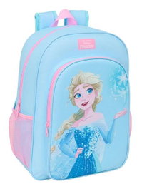 Safta Mochila Adapt.Carro Frozen - Sac à dos transformable en chariot pour enfants, 33x42x14cm, motif Disney Frozen, à partir de 3 ans