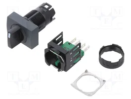 SCHNEIDER ELECTRIC Commutateur rotatif Harmony XB6 16mm NO Noir