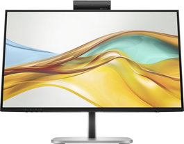 HP Series 5 Pro - Écran de conférence 23.8 pouces FHD USB-C 100 W avec webcam IA Poly Studio, réglage ergonomique quadridirectionnel et design durable