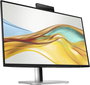 HP Series 5 Pro - Écran de conférence 23.8 pouces FHD USB-C 100 W avec webcam IA Poly Studio, réglage ergonomique quadridirectionnel et design durable