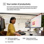 HP Series 5 Pro - Écran de conférence 23.8 pouces FHD USB-C 100 W avec webcam IA Poly Studio, réglage ergonomique quadridirectionnel et design durable