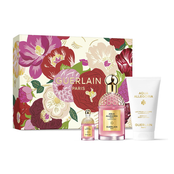 Guerlain Aqua Allegoria Florabloom Forte Coffret Parfum et Lait pour le Corps 75 ml (2 pièces) Unisexe Guerlain Aqua Allegoria Florabloom Forte Coffret Parfum et Lait pour le Corps 75 ml (2 pièces) Unisexe