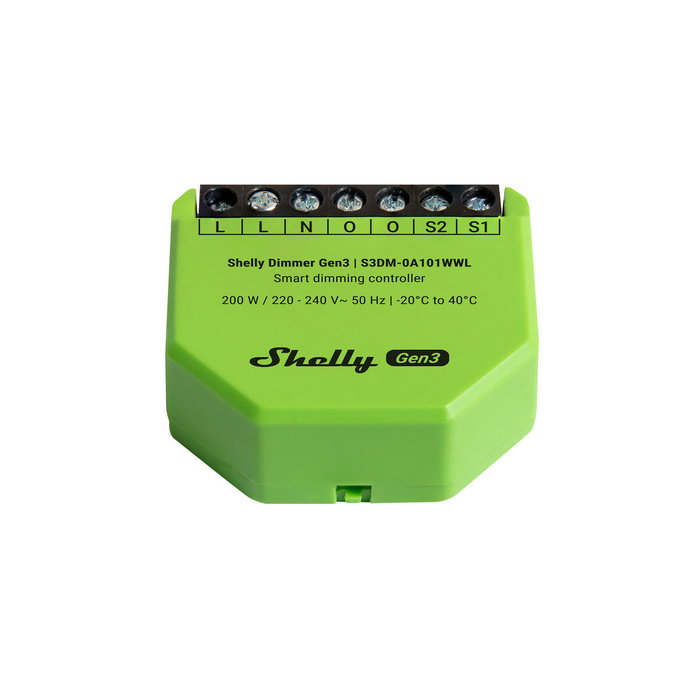 Module interrupteur Wi-Fi Shelly Gen 3 220-240 V