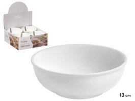 VESSIA Lot de 48 bols à apéritif ronds et profonds en porcelaine blanche, 13cm