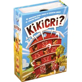 Asmodee KIKICRI - Jeu d'ambiance familial, 3 à 6 joueurs, 10 min, pour enfants dès 5 ans, Version française