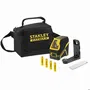 Stanley Fatmax Niveau Laser Croix FMHT77586-1 avec Portée 20 m, Précision 3 mm/10 m, Projection 150°, Protection IP54 et Housse pour Travaux d'Alignement