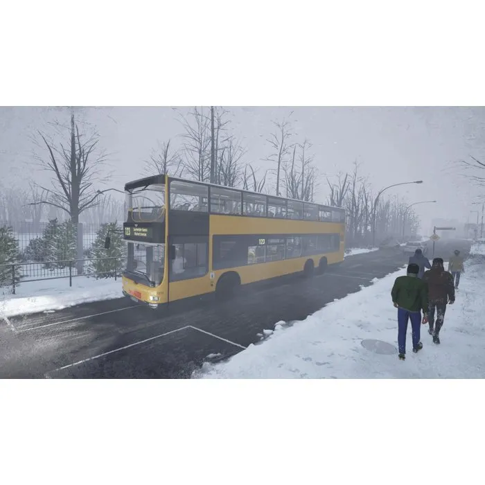 Just For Games The Bus - Jeu de simulation de conduite de bus PS5 - Berlin avec cycle jour/nuit, saisons et météo dynamiques