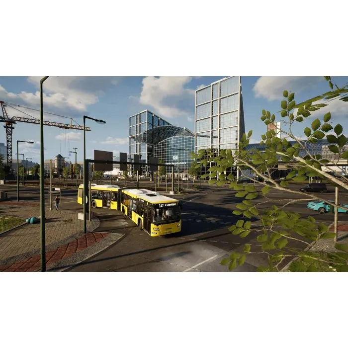 Just For Games The Bus - Jeu de simulation de conduite de bus PS5 - Berlin avec cycle jour/nuit, saisons et météo dynamiques