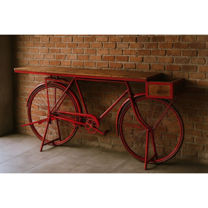 Home ESPRIT Console Marron Noir 195 x 40 x 91 cm