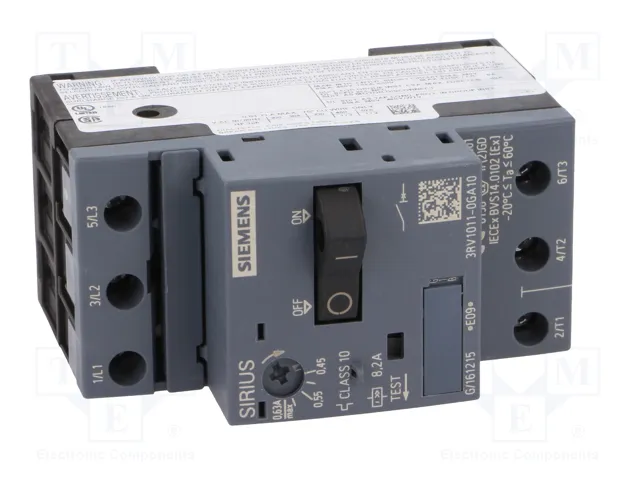 SIEMENS 3RV1011-0GA10 Interrupteur de moteur 0,18kW