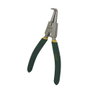 Mota Herramientas Alicates à circlips courbés ouverture 180 mm outil pour bagues de sécurité