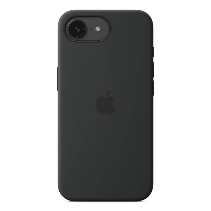 Apple iPhone 16 E - Coque en silicone - Noir