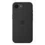 Apple iPhone 16 E - Coque en silicone - Noir