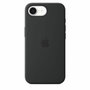 Apple iPhone 16 E - Coque en silicone - Noir