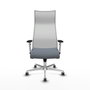 Piqueras y Crespo Fauteuil de Bureau Albacete Gris et Blanc
