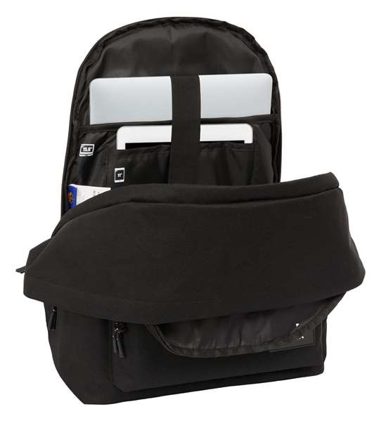 Safta Mochila Double Pour Ordinateur Portable 15,6 Pouces + USB FC Barcelona Jeune Noir 31 x 44 x 18 cm Safta Mochila Double Pour Ordinateur Portable 15,6 Pouces + USB FC Barcelona Jeune Noir 31 x 44 x 18 cm