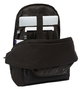 Safta Mochila Double Pour Ordinateur Portable 15,6 Pouces + USB FC Barcelona Jeune Noir 31 x 44 x 18 cm