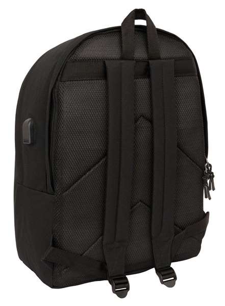 Safta Mochila Double Pour Ordinateur Portable 15,6 Pouces + USB FC Barcelona Jeune Noir 31 x 44 x 18 cm Safta Mochila Double Pour Ordinateur Portable 15,6 Pouces + USB FC Barcelona Jeune Noir 31 x 44 x 18 cm