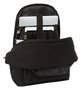 Safta Mochila Double Pour Ordinateur Portable 15,6 Pouces + USB FC Barcelona Jeune Noir 31 x 44 x 18 cm