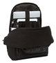Safta Mochila Double Pour Ordinateur Portable 15,6 Pouces + USB FC Barcelona Jeune Noir 31 x 44 x 18 cm