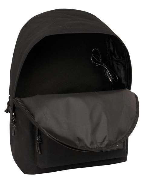 Safta Mochila Double Pour Ordinateur Portable 15,6 Pouces + USB FC Barcelona Jeune Noir 31 x 44 x 18 cm Safta Mochila Double Pour Ordinateur Portable 15,6 Pouces + USB FC Barcelona Jeune Noir 31 x 44 x 18 cm