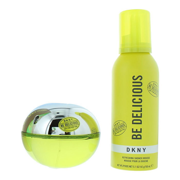 DKNY Coffret Cadeau Be Delicious - Eau de Parfum pour Femme 100 ml + Gel Douche Moussant Nettoyant 150 ml DKNY Coffret Cadeau Be Delicious - Eau de Parfum pour Femme 100 ml + Gel Douche Moussant Nettoyant 150 ml