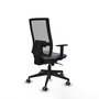 PIQUERAS Y CRESPO Chaise de bureau Horna, mécanisme Sincro, gris