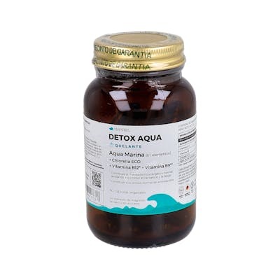 AMAR81 Detox Aqua 60 gélules - Complément alimentaire détoxifiant à la chlorella bio, vitamines B12 et B9 AMAR81 Detox Aqua 60 gélules - Complément alimentaire détoxifiant à la chlorella bio, vitamines B12 et B9