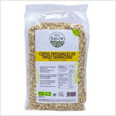 ECO SALIM Flocons de Sarrasin Complets 500g Bio ECO SALIM Flocons de Sarrasin Complets 500g Bio