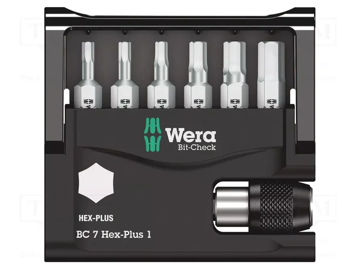 Wera Bit-Check 7 Hex-Plus 1 Wera Bit-Check 7 Hex-Plus 1