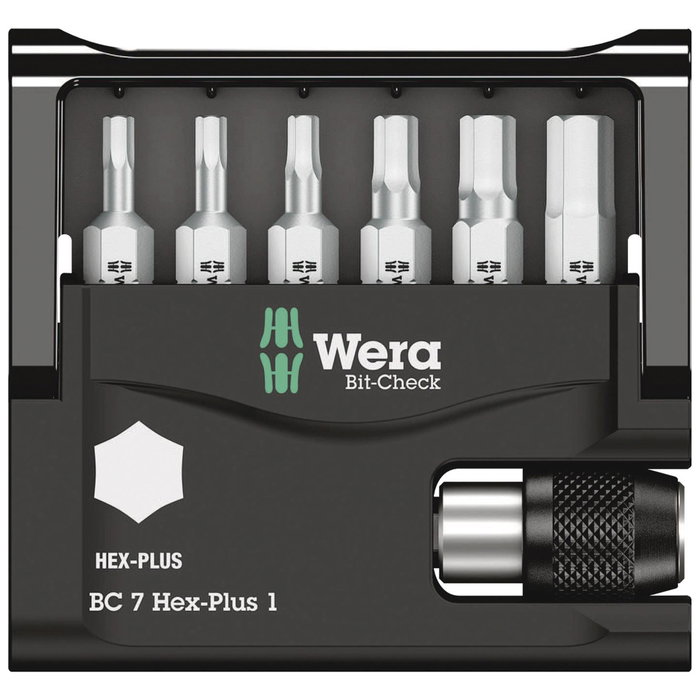 Wera Bit-Check 7 Hex-Plus 1 Wera Bit-Check 7 Hex-Plus 1