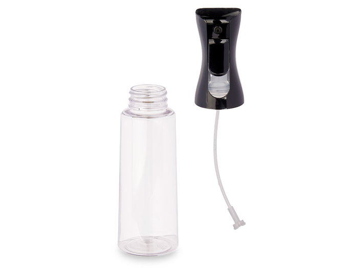 KINVARA Pulvérisateur d'huile Noir-Transparent 300ml