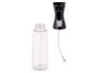 KINVARA Pulvérisateur d'huile Noir-Transparent 300ml