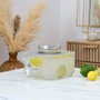 Home Deco Factory Distributeur de boisson 3 L en verre
