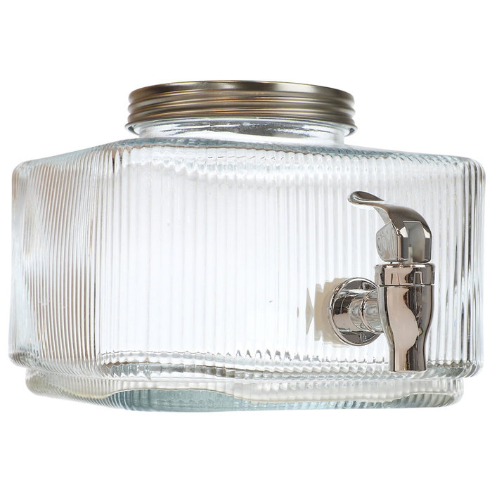 Home Deco Factory Distributeur de boisson 3 L en verre Home Deco Factory Distributeur de boisson 3 L en verre