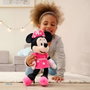 Smoby Peluche Minnie - Peluche en Textil Rose de 35 cm, Jouet pour Nourrisson (0 mois), Langue Emballage et Instructions : Espagnol et Portugais