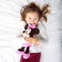 Smoby Peluche Minnie - Peluche en Textil Rose de 35 cm, Jouet pour Nourrisson (0 mois), Langue Emballage et Instructions : Espagnol et Portugais