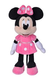 Smoby Peluche Minnie - Peluche en Textil Rose de 35 cm, Jouet pour Nourrisson (0 mois), Langue Emballage et Instructions : Espagnol et Portugais