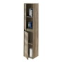 Armoire Forés Marron Mélamine 30 X 25,5 X 140 CM