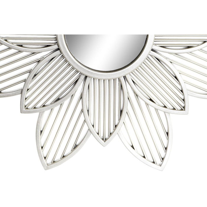 Ensemble de miroirs DKD Home Decor Miroir Champagne Doré PP 2 Unités (25 x 1 x 25 cm)