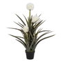 BigBuy Home Plante décorative Bambou Polyéthylène Fer Ciment 45 x 45 x 100 cm