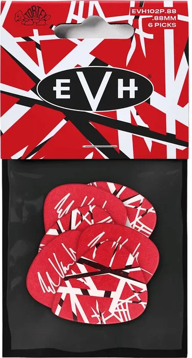 Dunlop Pack de 6 médiators Signature EVH Frankenstein - 88 mm