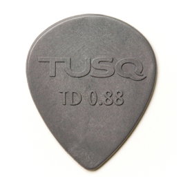 Graphtech Tusq Tear Drop Pick 0.88mm Gris (Deep) Lot de 6 – Médiators avec harmoniques intégrés