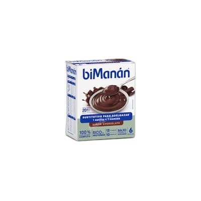 BIMANAN beSLIM Natilla De Chocolate 6 x 50g