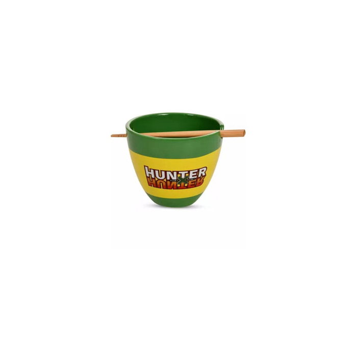 Hunter x Hunter bol à ramen avec baguettes Logo 473 ml Hunter x Hunter bol à ramen avec baguettes Logo 473 ml