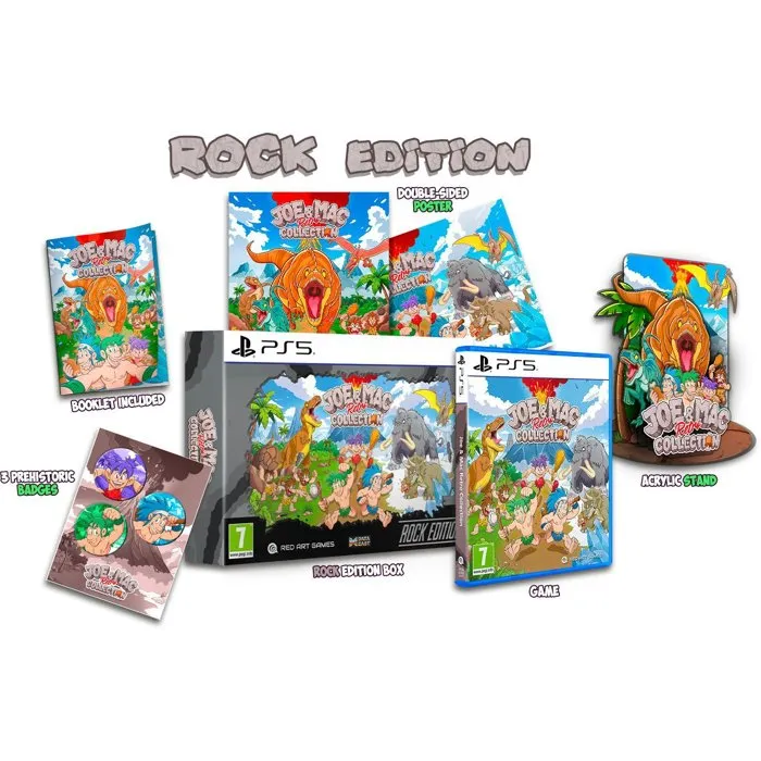Just For Games Joe & Mac: Retro Collection - Édition Rock - PS5